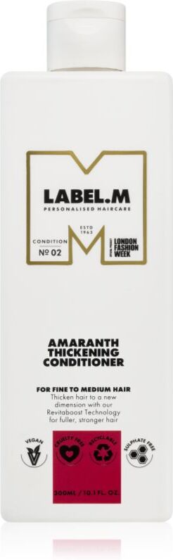 label.m Amaranth après-shampoing épaississant pour cheveux fins 300 ml