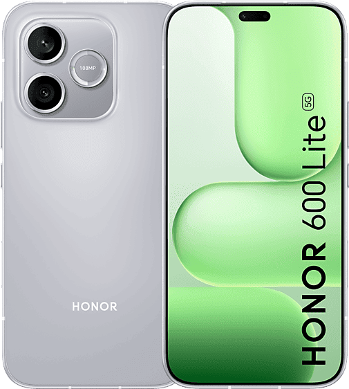 Honor 600 Lite, Velvet Grey, 256 GB, 8 GB RAM, 6.6 " AMOLED, MediaTek Dimensity 7100 Elite, 6520 mAh
