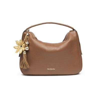Henkeltasche NERO GIARDINI "Nero Giardini Taschen Leder", Damen, Gr. onesize, cuoio, Leder, Taschen