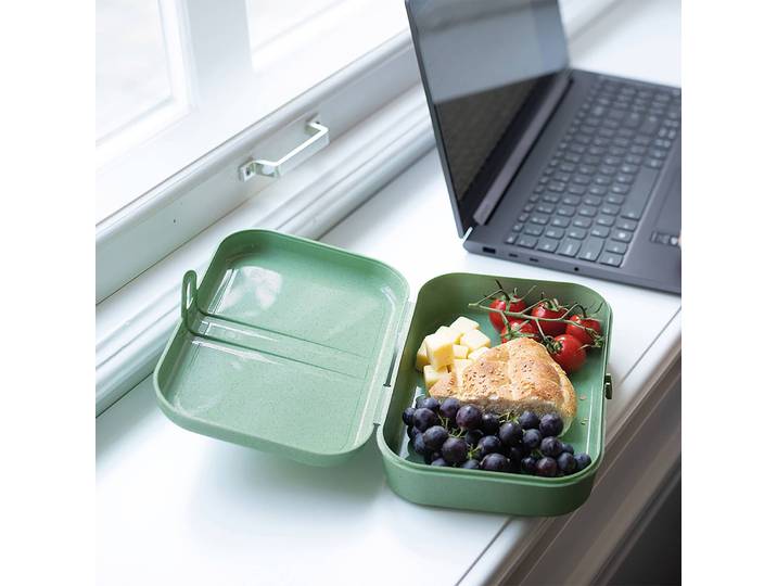 Lunchbox Pascal L 17 x 6 x 23cm Grün/Grün