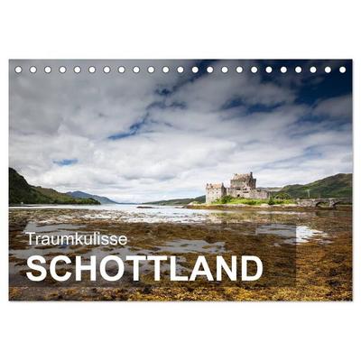 Traumkulisse Schottland (Tischkalender 2026 DIN A5 quer), CALVENDO Monatskalender