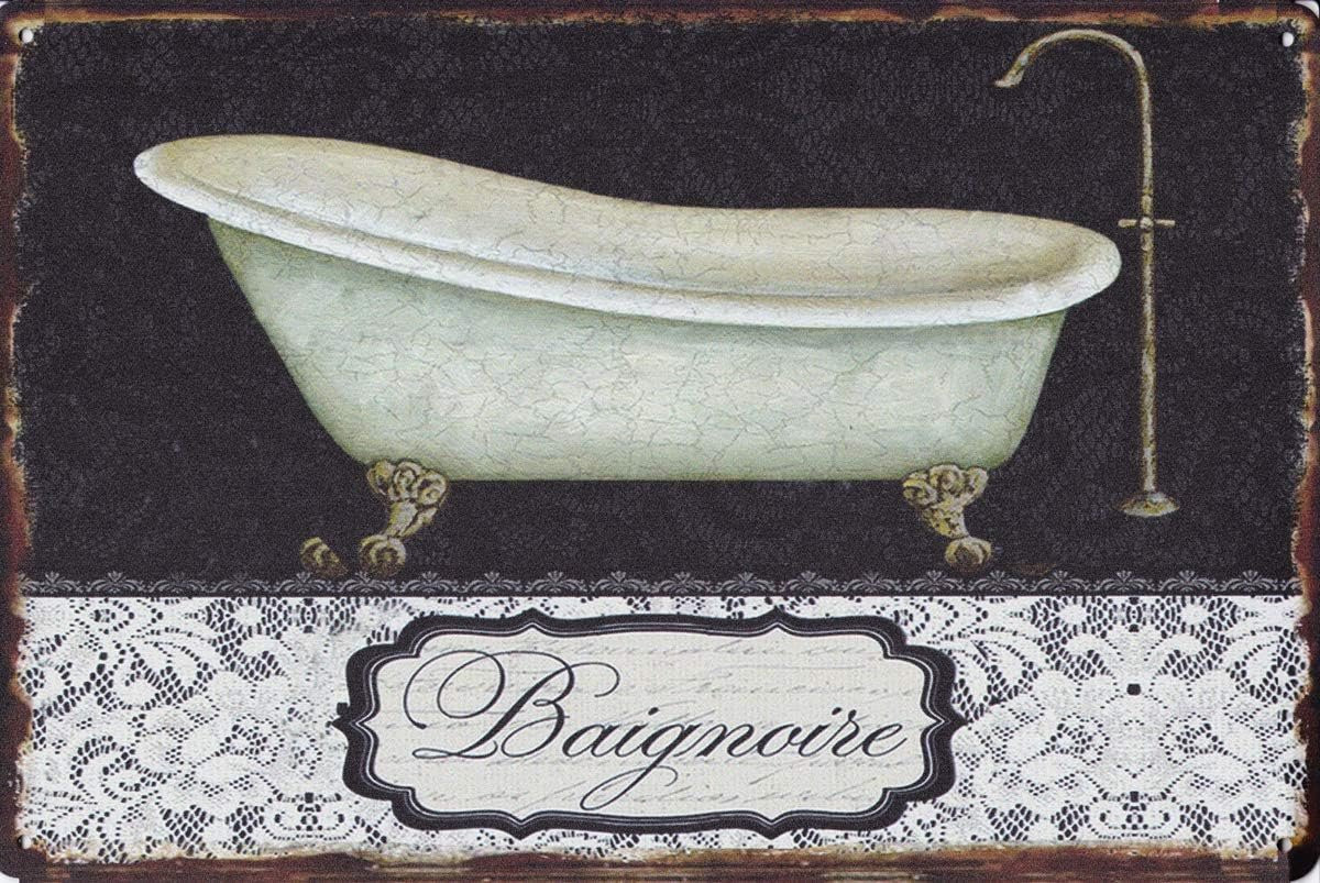 Metalen Wanddecoratie Decoratief Bord Breedte: 30 cm, Hoogte: 20 cm