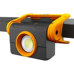 JCB LED Akku Arbeitsleuchte 1500 lm stufenlos einstellbar mit starker Klemme