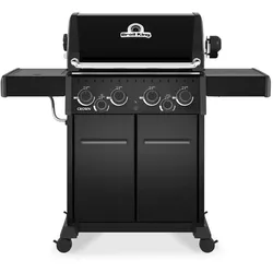 Broil King Gasgrill Crown 490 Shadow -  4 Brenner mit Seitenkocher