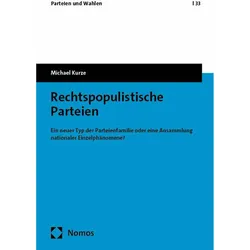 Rechtspopulistische Parteien, Fachbücher von Michael Kurze