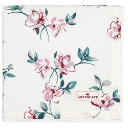 GreenGate Stoffserviette mit Spitze Clair white, 40 x 40 cm