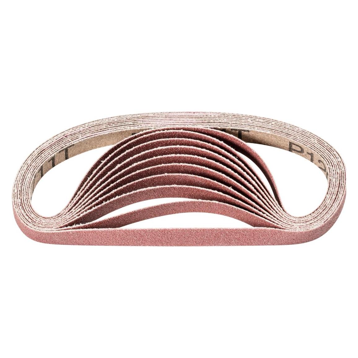 Pferd Korund Schleifband BA 9x305 mm A120 für universelle Anwendung mit Bandschleifer (120) (BA 9/305 T A 120)