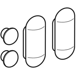 Geberit Puffer 598045000 Kind, für WC-Deckel
