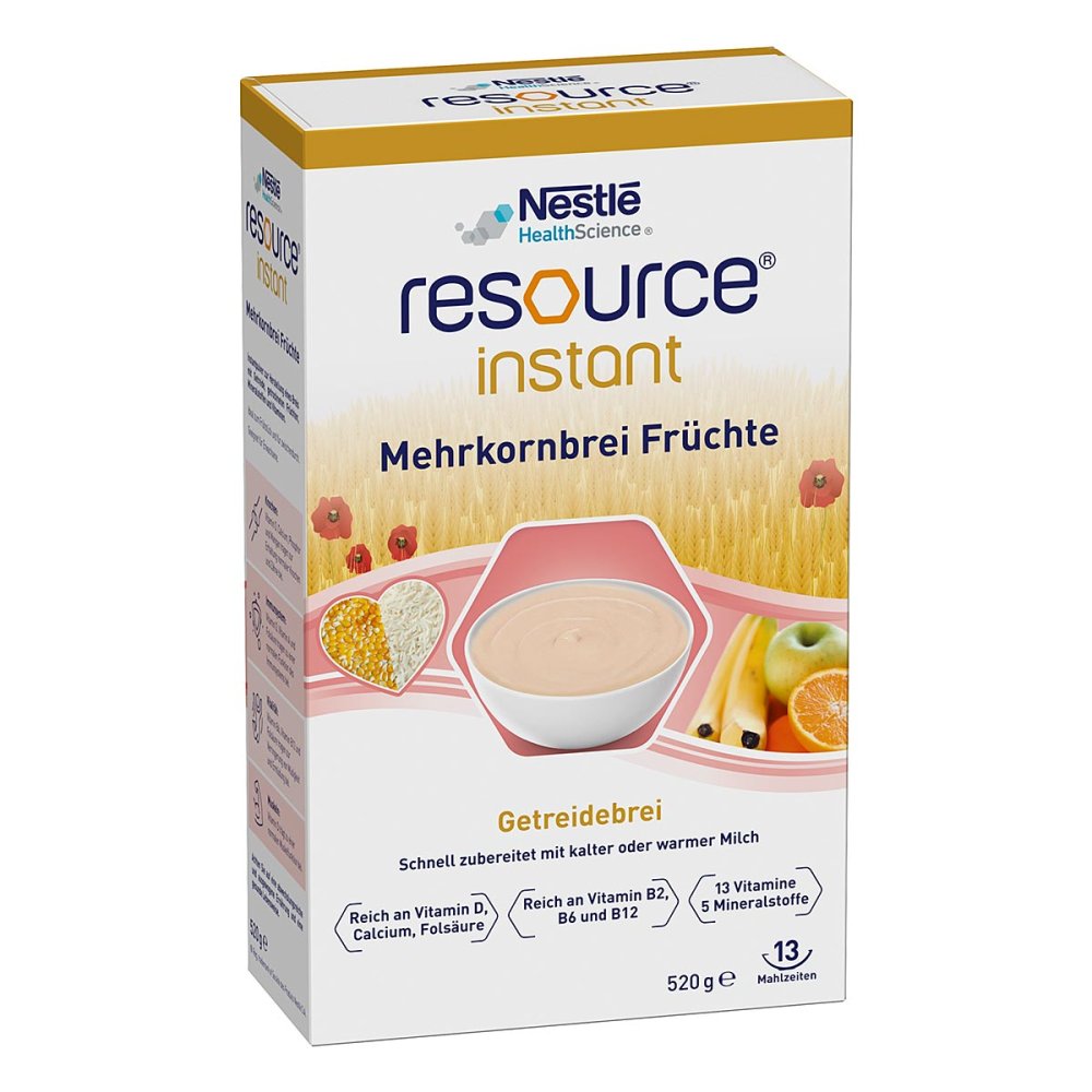 Nestle Health Science (Deutschland) GmbH Resource instant Mehrkornbrei Früchte Pulver 19480652