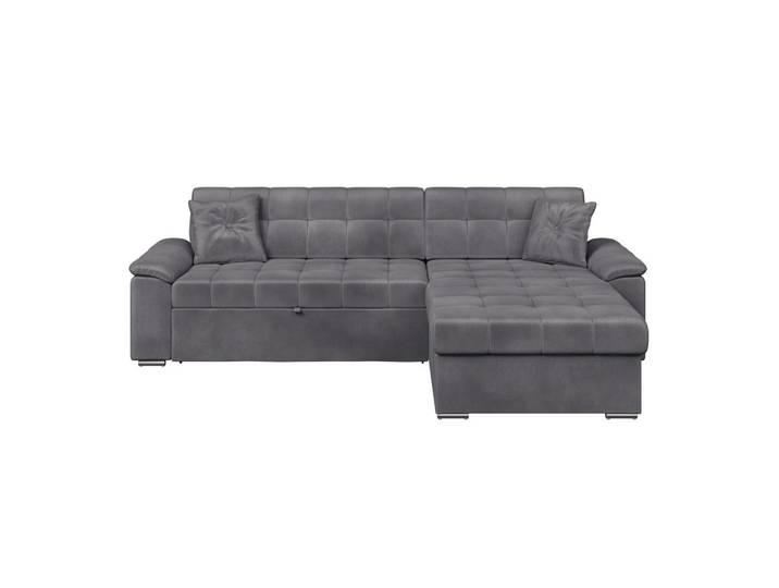 Ecksofa Bali grau, 257x167 cm