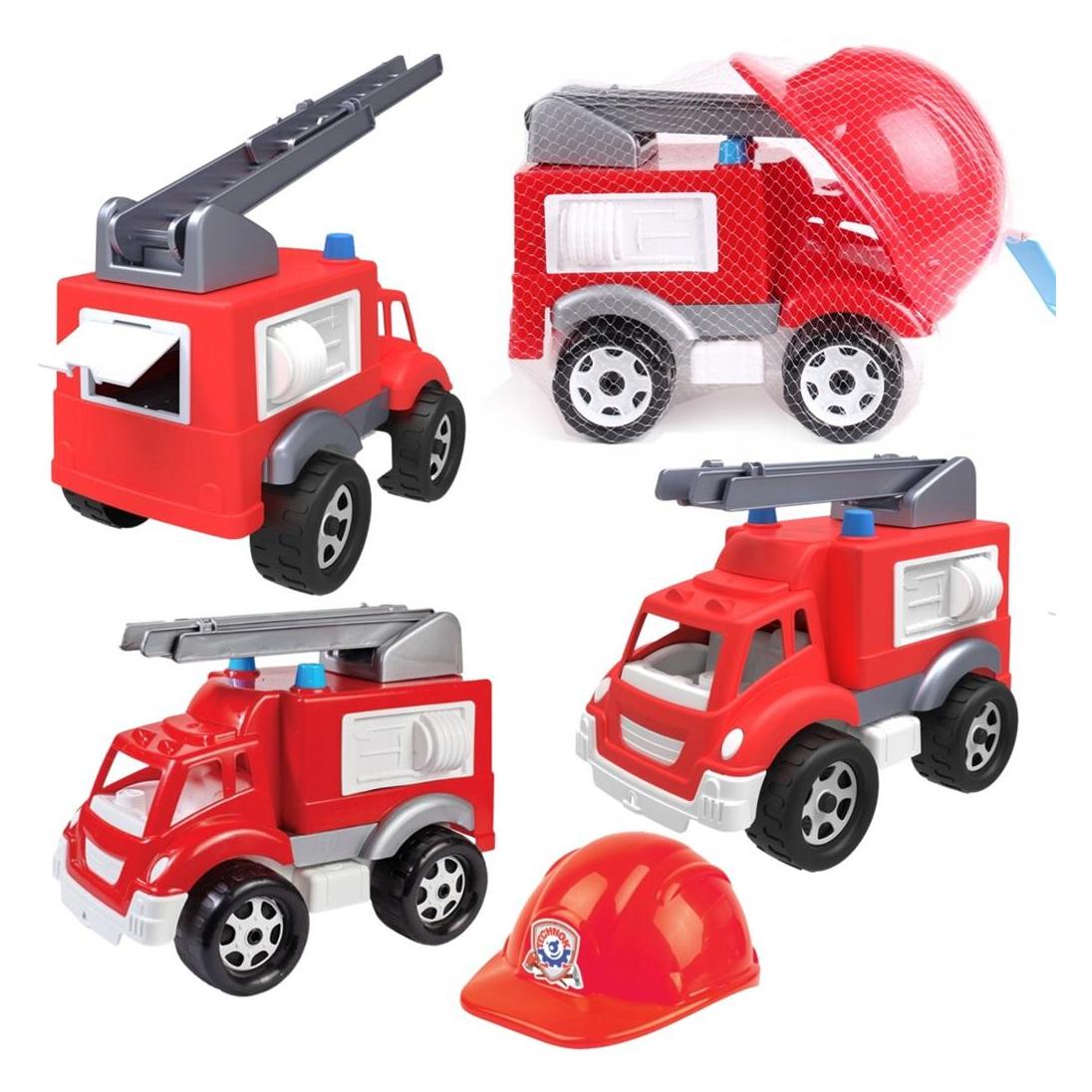 Technok Gaisrinis automobilis Ladder Helmet Firefighter 3978 (LT12024)