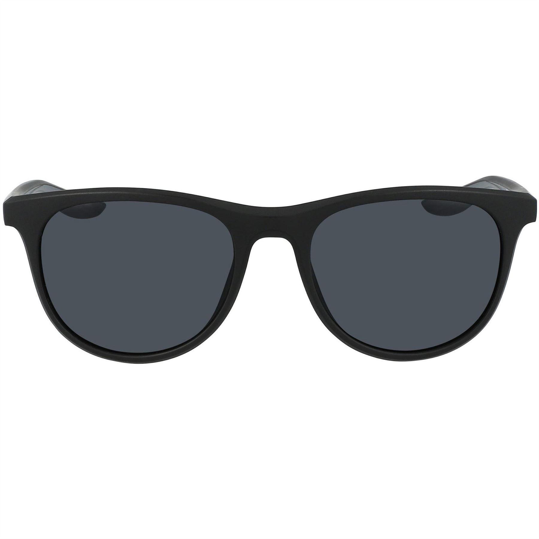 Nike - "Wave Wayfarer" Sonnenbrille für Herren/Damen Unisex (Matt Schwarz/Dunkelgrau)