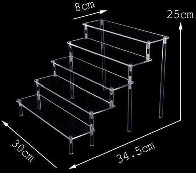 Uplift Picks Clear Acrylic Display Stand For Figures Cupcakes And Perfume 22