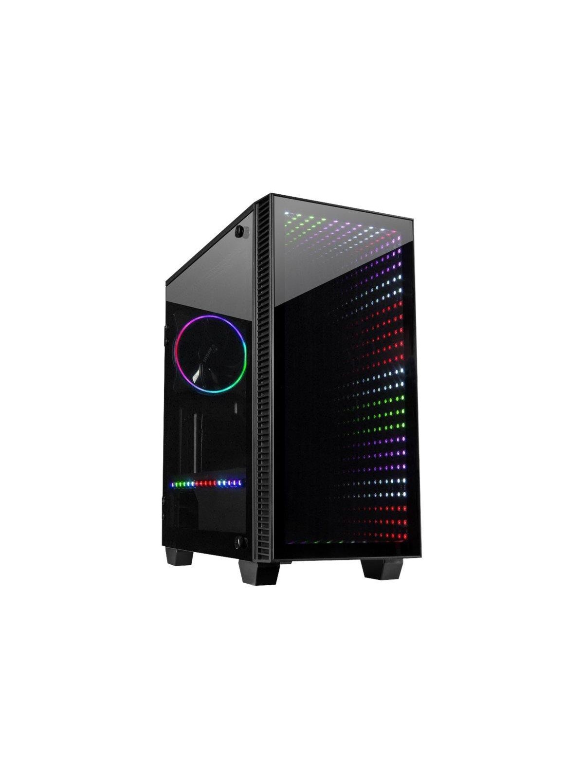 Inter-Tech X-608 Infinity Micro - Gehäuse - Tower - Schwarz