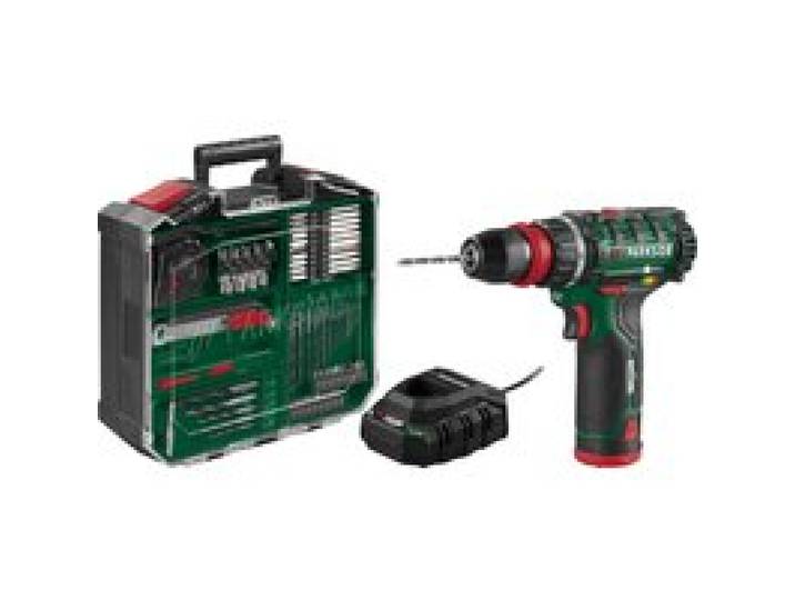 PARKSIDE® Kit perceuse-visseuse sans fil 12 V « PBSA 12 F5 », avec batterie et chargeur.