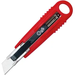 Midori 48 x WEDO® Cuttermesser Safety Standard 78800 Teppichmesser 19 mm Trapezklinge Universalmesser Paket