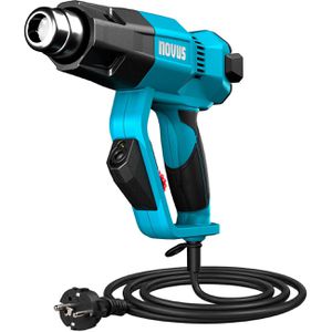 Novus-Tools Heißluftpistole H-250, 2000 W, 80-600°C, mit Display, 250-500 l/min