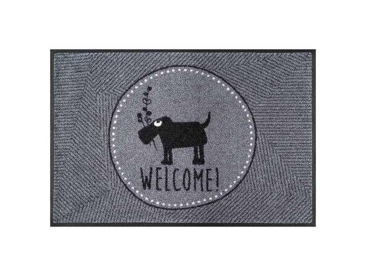 Fuß- & Sauberlaufmatte Herr Just Welcome 50 x 0 x 75cm Grau