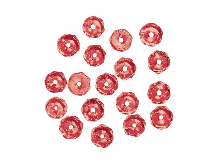 Rayher Glas-Schliffperle 6 mm 50 Stück