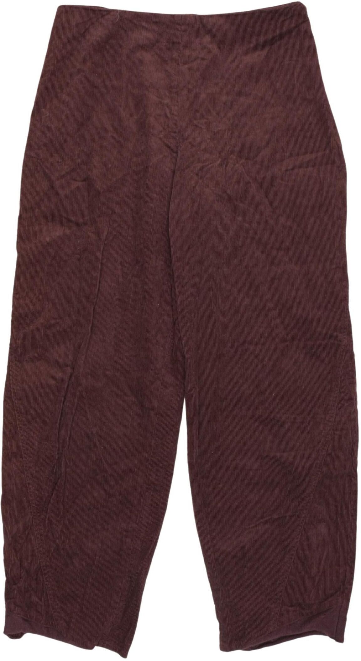 senas Damen Stoffhose, Bordeaux, Gr. S, kein / Etikett - Second Hand