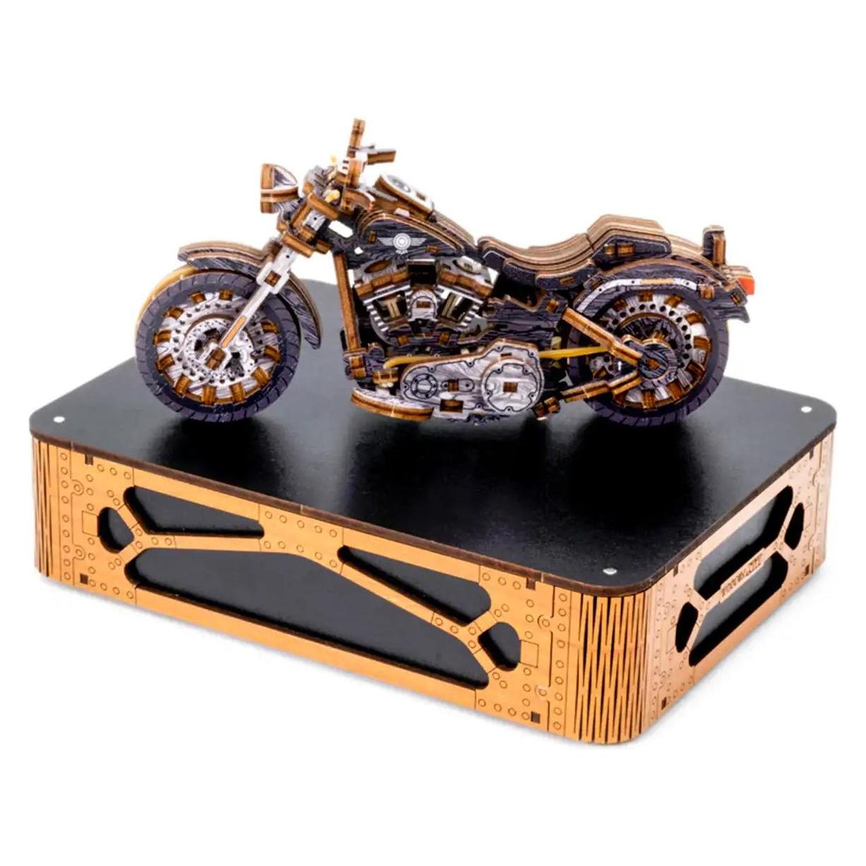 WoodenCity Bausatz Cruiser V-Twin bemalt (LE-002)