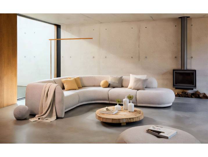 Modulares Sofa Gio zum selber konfigurieren - U Maxi - Luxusbetten24