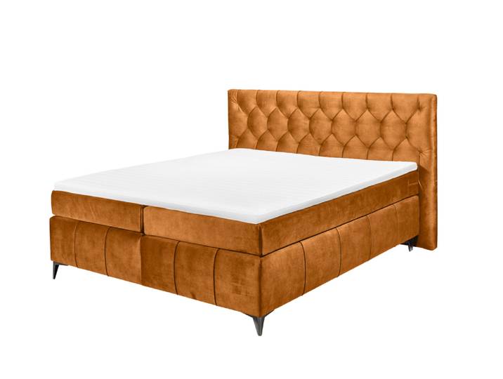 ED-Lifestyle Pembroke Boxspringbett 180x200 cm Anthrazit