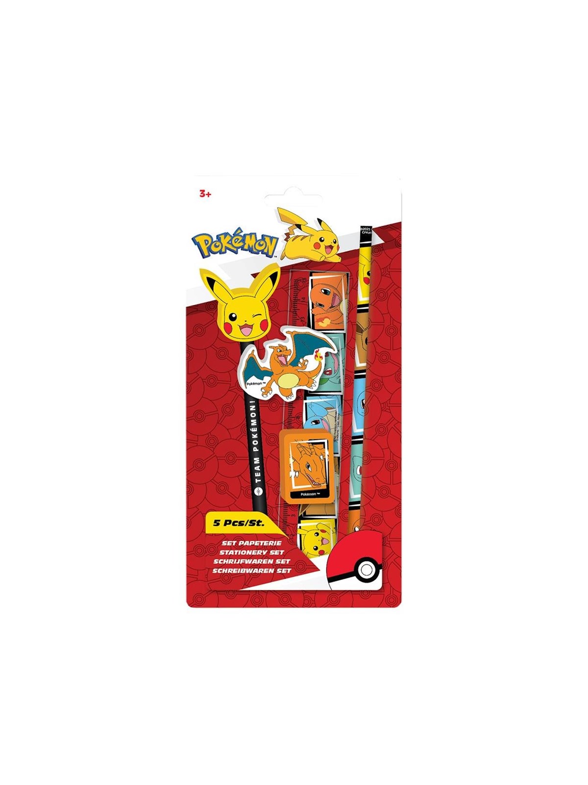 Pokemon POKÉMON 5-teiliges Schreibset