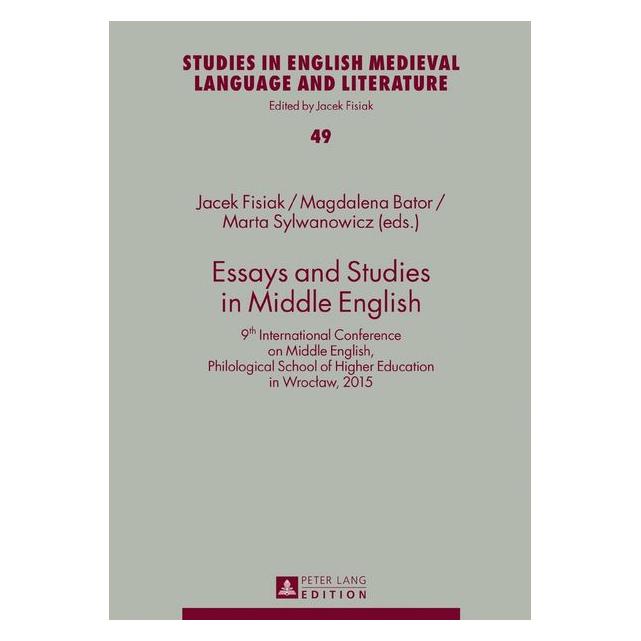 Peter Lang Essays and Studies in Middle English (Englisch, Hardcover, Jacek Fisiak, Magdalena Bator, Marta Sylwanowicz) (67838730)