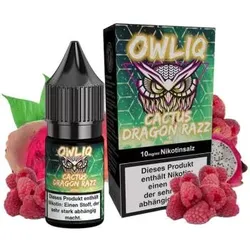 OWLIQ Cactus Dragon Razz NicSalt Liquid 10ml / 10mg