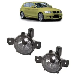 Klarglas Nebelscheinwerfer Schwarz Smoke passend für BMW E81 E87 X3 E83 X5 E70