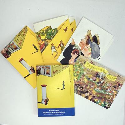 Walter Trier – Acht Kunst-Klappkarten, Karte von , Favoritenpresse GmbH, 978-3-96849-205-6