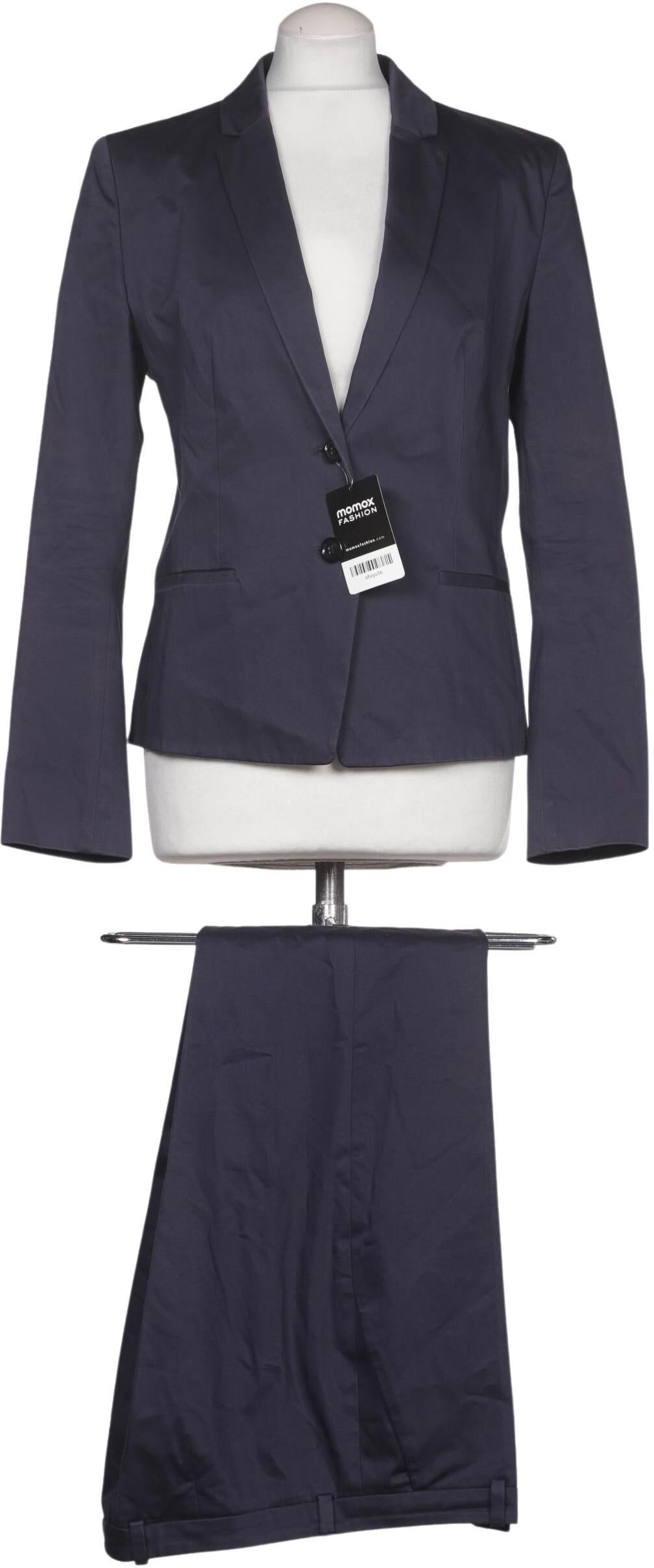 Hugo by Hugo Boss Damen Anzug oder Kombination, Marineblau, Gr. EU 38, Baumwolle / Elasthan - Second Hand