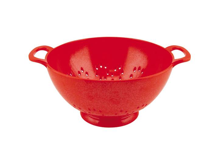 Zak! Salatsieb - Farbe: rot - Material: Melamin - 420