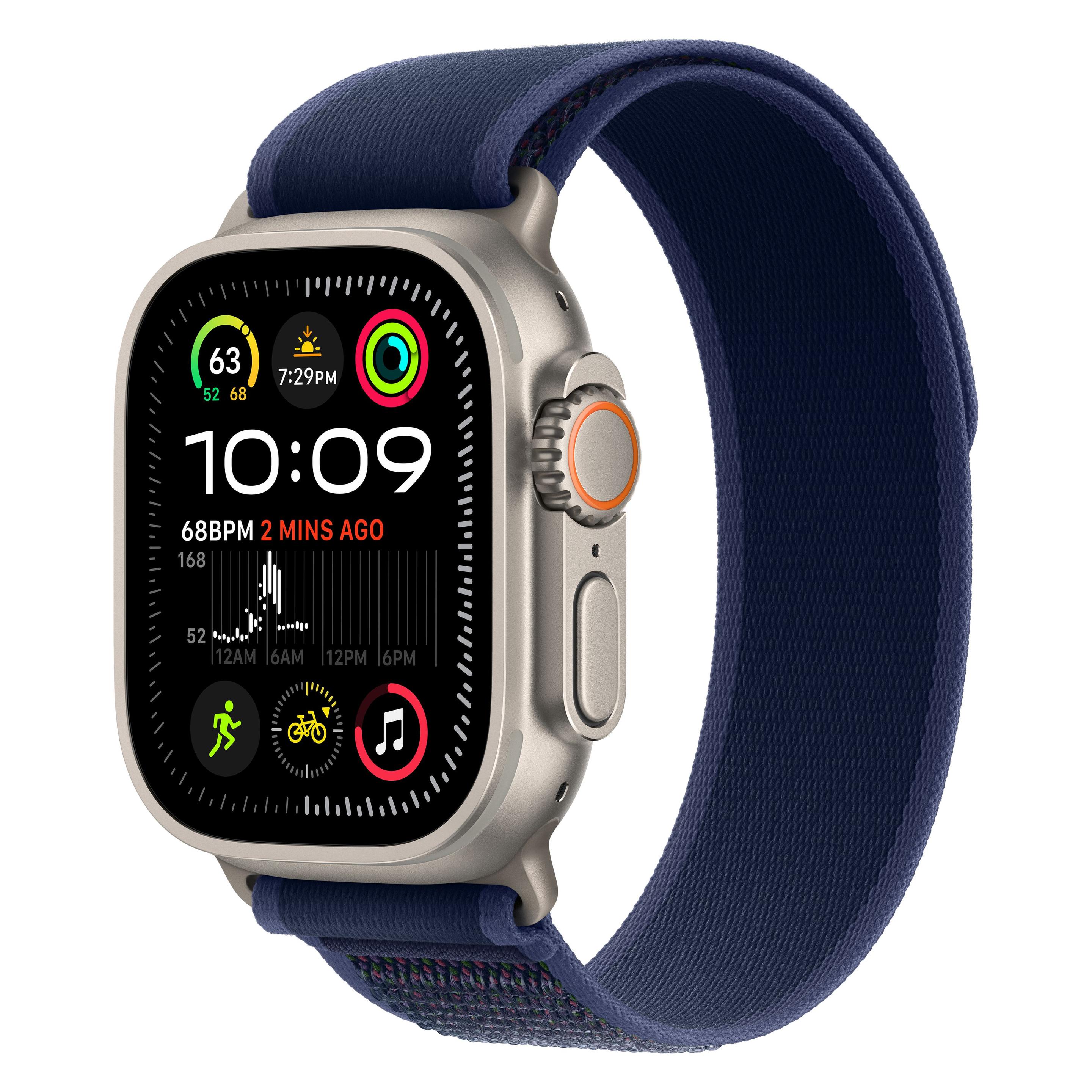 Apple Watch Ultra 2 (2024) (49 mm, Titan, Titan, 4G) (MX4L3FD/A)