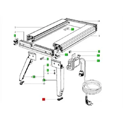 Festool Gummiauflage Basis Plus links, 1Stk.