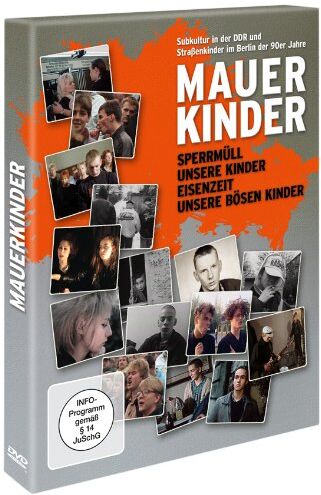Helke Misselwitz - Mauerkinder (4 Filme auf 2 DVDs: Sperrmüll - Eisenzeit - Unsere Kinder - Unsere bösen Kinder ) [2 DVDs] - Preis vom 30.09.2026 09:01:18 h