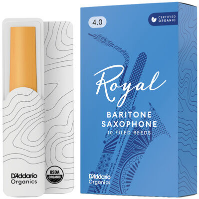 DAddario Woodwinds Royal Baritone Saxophone 4.0