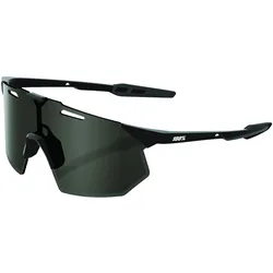 100%, Damen, Sportbrille, Hypercraft SQ (Matte Black, Smoke), Schwarz