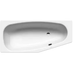 Kaldewei Mini Badewanne rechts 224634013001 157x75/50cm, Vollantislip Perl-Effekt, weiß