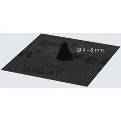 SIGA Fentrim Manschette schwarz Durchmesser 4-8mm