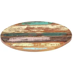 vidaXL, Tischplatte, Jazono (Recyceltes Massivholz) (50 cm)