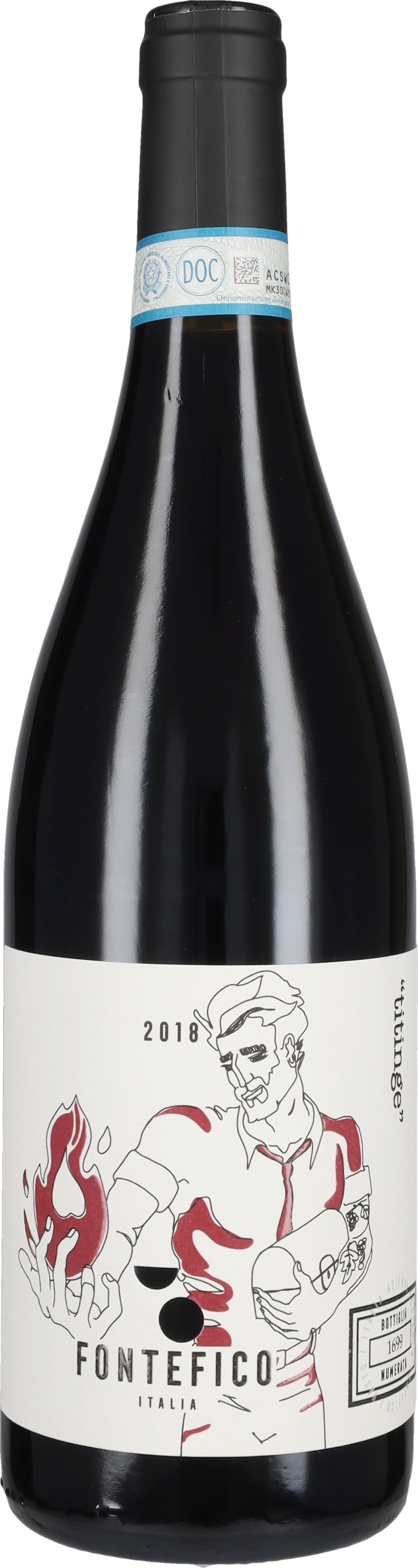 Montepulciano d'Abruzzo Riserva 'Titinge' Fontefico 2018