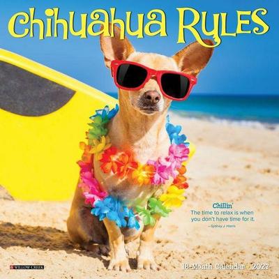 Chihuahua Rules 2027 7 X 7 Mini Wall Calendar