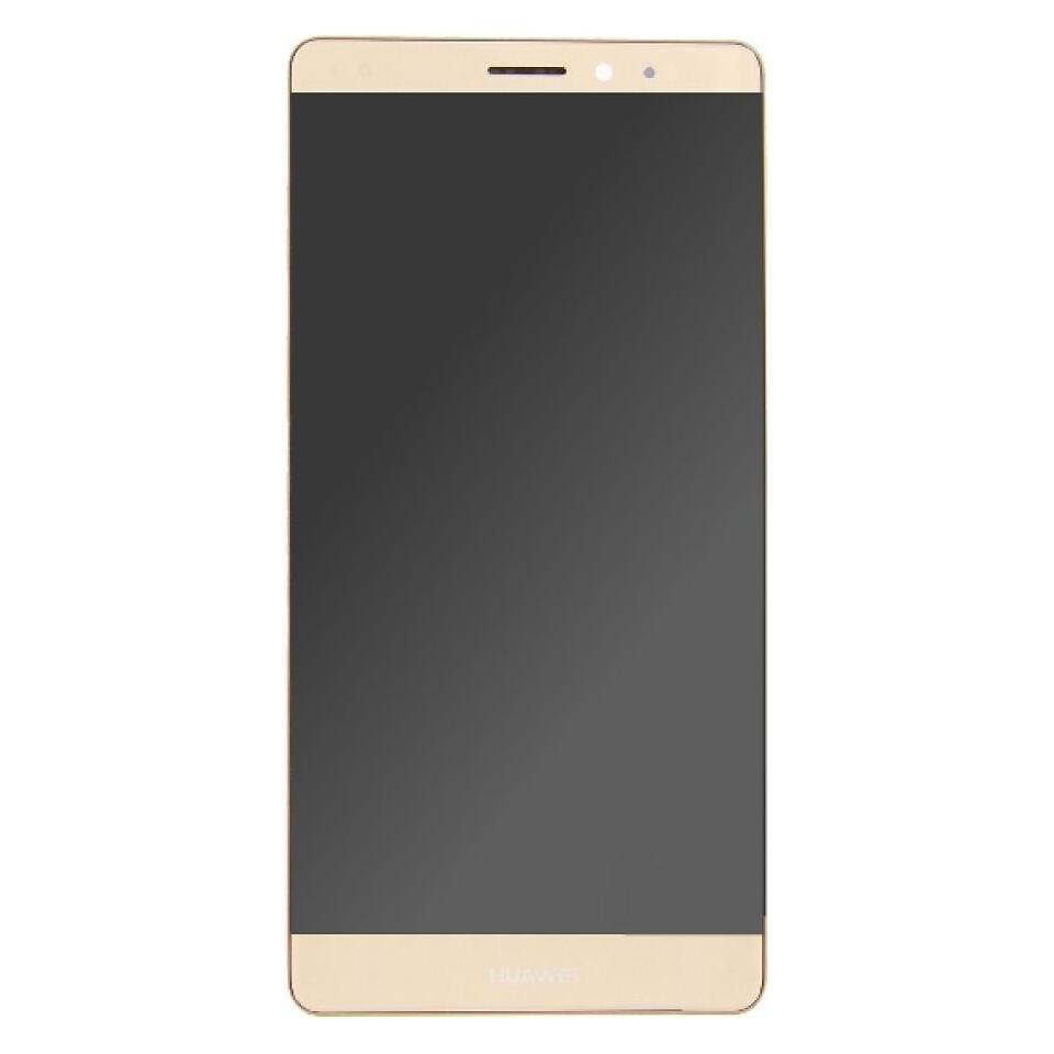 OEM Display Unit + Frame for Huawei Mate S gold (Display, Huawei Mate S) (25434239)