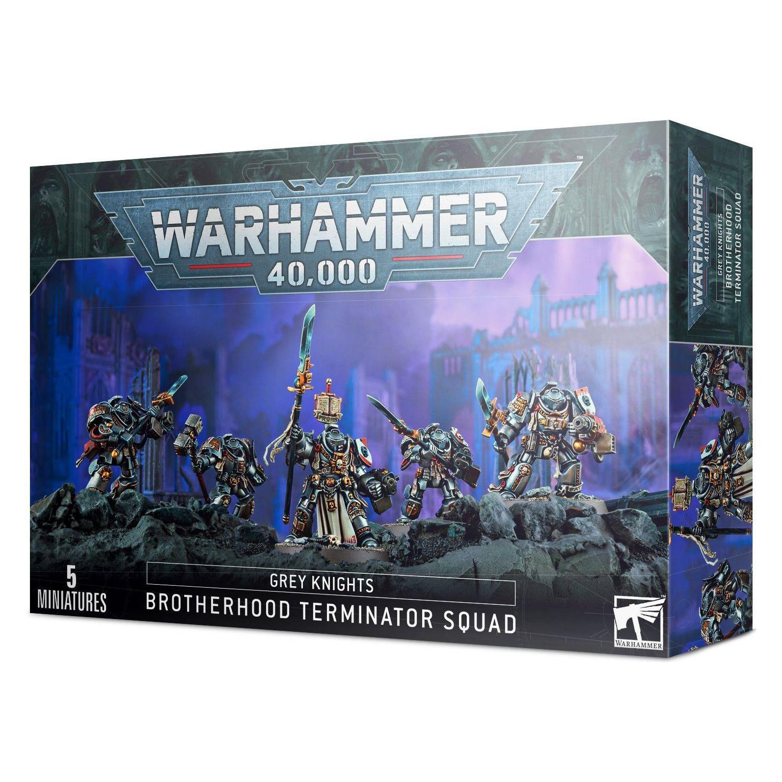 Games Workshop Warhammer 40k - Grey Knights Paladins / Terminators Squad (99120107009)