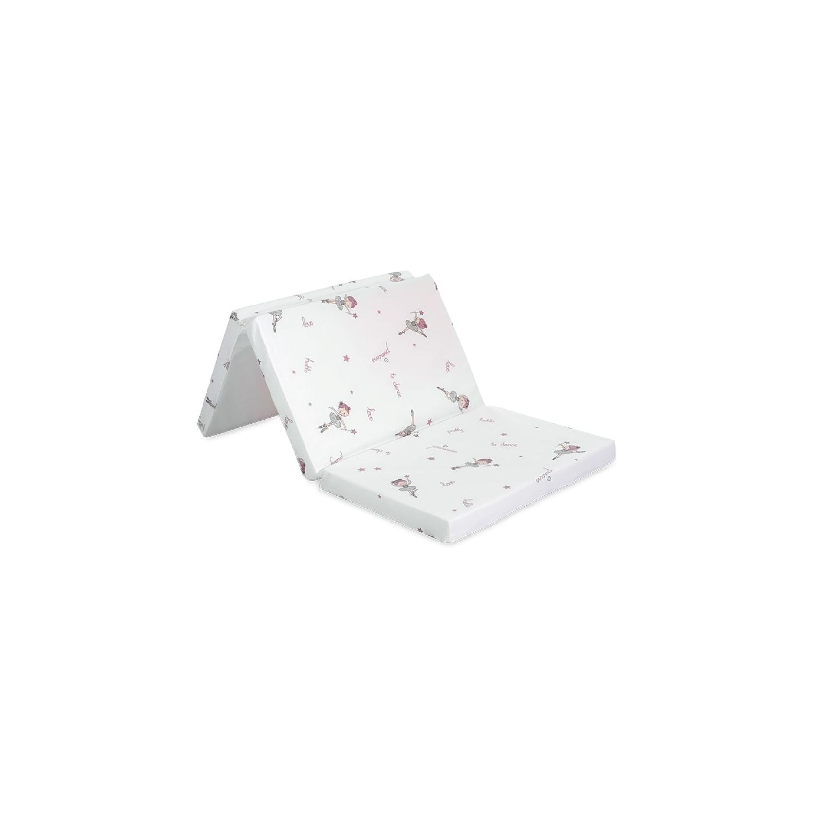 Lorelli Babymatratze Classic faltbar 120 x 60 x 5 cm Bezug waschbar Schaumstoff rosa
