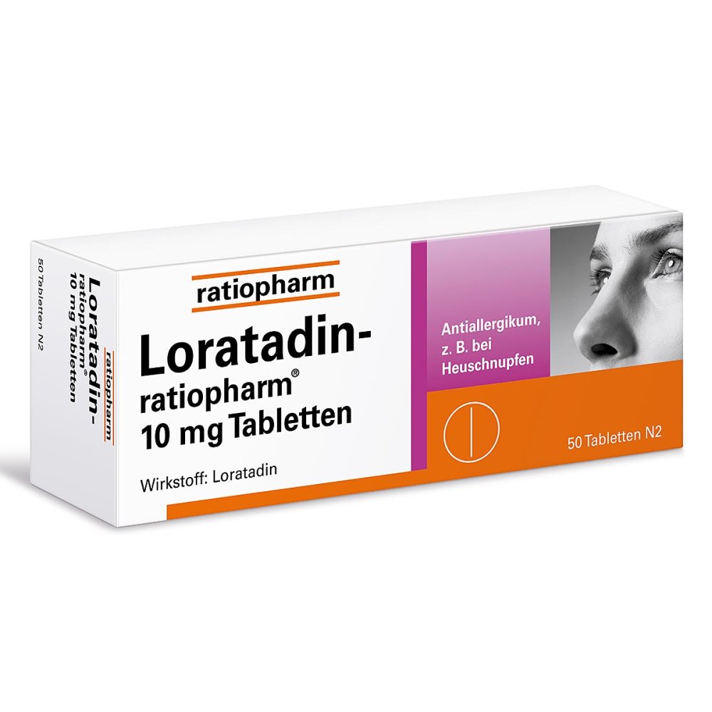 ratiopharm GmbH Loratadin-ratiopharm® 10 mg Tabletten 00142906
