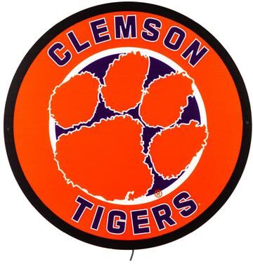Evergreen Clemson University LED Lighted Sign