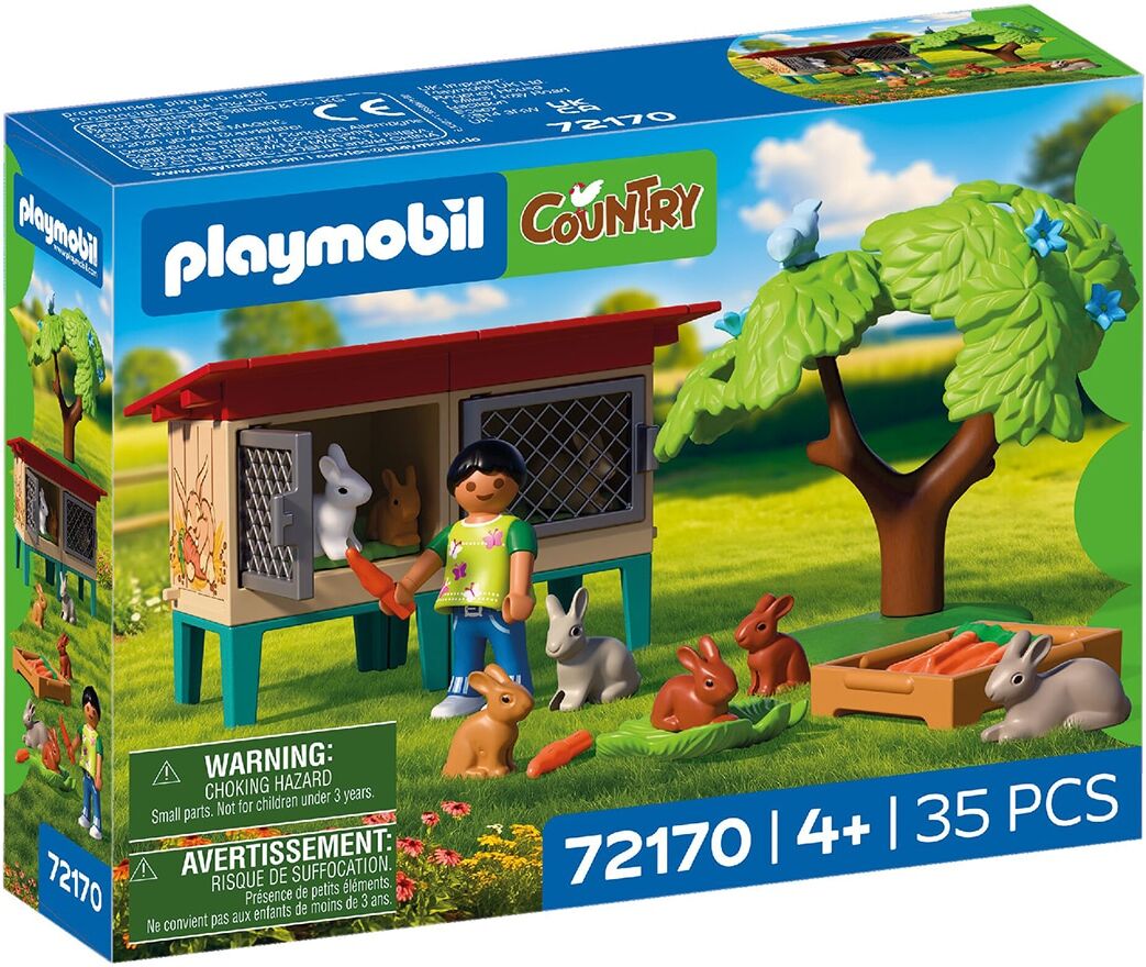 Playmobil Conejera Country.
